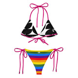 SYM Cheeky Rainbow Recycled String Bikini