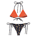 SYM Colourful Giraffes Recycled String Bikini