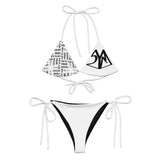 SYM White Recycled String Bikini