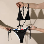 SYM Black Recycled String Bikini