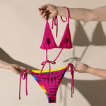 SYM Cheeky Rainbow Recycled String Bikini