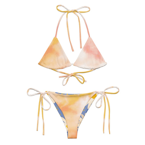 SYM Daisy Blush Recycled String Bikini