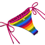 SYM Cheeky Rainbow Recycled String Bikini