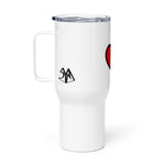 SYM Heart Travel Mug with handle