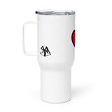 SYM Heart Travel Mug with handle