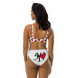 Speak Your Heart Limited Edition Recycled high-waisted Bikini