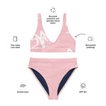 SYM essential Pink Recycled high-waisted Bikini