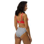 SYM Blue Stars Recycled high-waisted Bikini