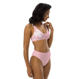 SYM essential Pink Recycled high-waisted Bikini