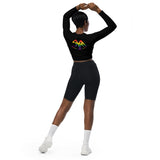 SYM essential Recycled Long-sleeve Crop Top