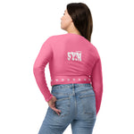 SYM Not Your Date Recycled Long-sleeve Crop Top