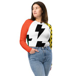 SYM Lightening Recycled Long-sleeve Crop Top