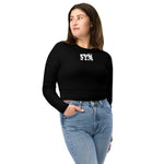 SYM essential Recycled Long-sleeve Crop Top