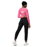 SYM Not Your Date Recycled Long-sleeve Crop Top