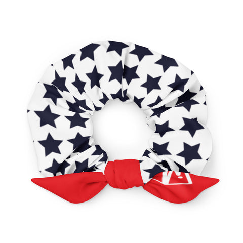 SYM Blue Stars Scrunchie