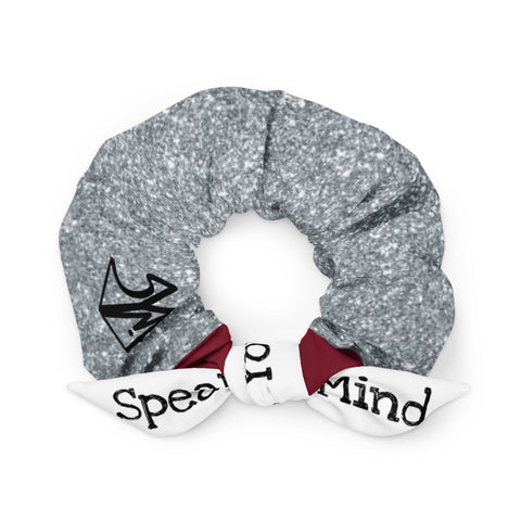 SYM Space Silver Scrunchie