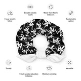 SYM essential Logo Black Scrunchie