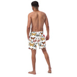 SYM Red Butterflies Swim Trunks