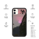 Biodegradable Cambodia Sunset iPhone Case