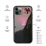 Biodegradable Cambodia Sunset iPhone Case