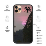 Biodegradable Cambodia Sunset iPhone Case