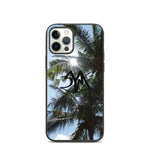 Biodegradable Cambodia Palm Trees iPhone Case