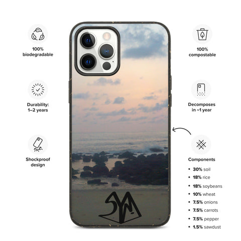 Biodegradable Sierra Leone Sunset iPhone Case