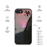 Biodegradable Cambodia Sunset iPhone Case