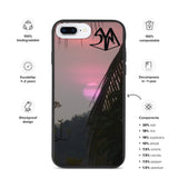 Biodegradable Cambodia Sunset iPhone Case