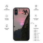 Biodegradable Cambodia Sunset iPhone Case