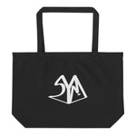 SYM Double Sided Large Organic Cotton Tote Bag