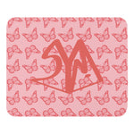 SYM Pink Butterflies Mouse Pad