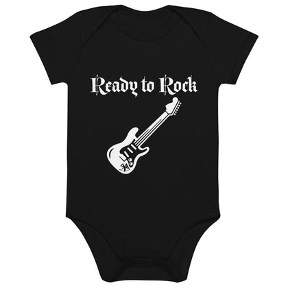 Ready To Rock Organic Cotton Baby Bodysuit