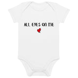 All Eyes On Me Organic Cotton Baby Bodysuit