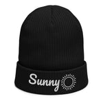 SYM Moody Sunny Organic ribbed Beanie