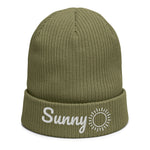 SYM Moody Sunny Organic ribbed Beanie