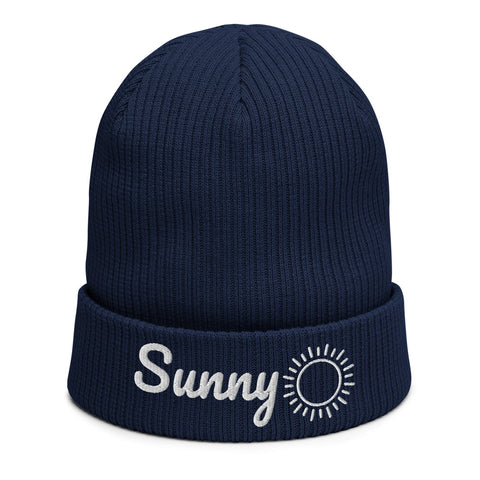 SYM Moody Sunny Organic ribbed Beanie