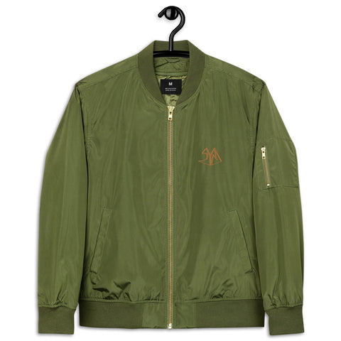 Premium Recycled Army Bomber Jacket