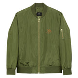 Premium Recycled Army Bomber Jacket