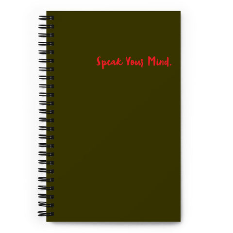 SYM Leaf Spiral Notebook