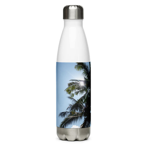 SYM Palm Trees Stainless Steel Water Bottle