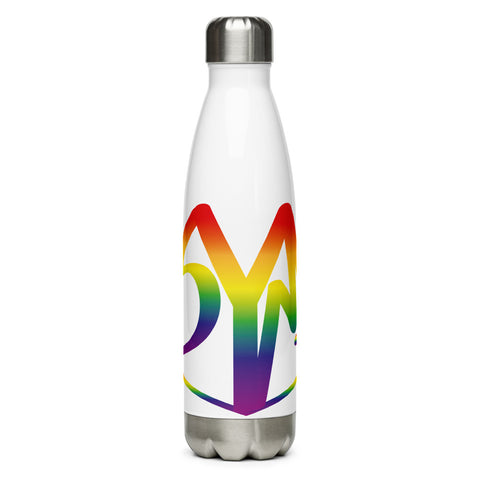 SYM Rainbow Logo Stainless Steel Water Bottle