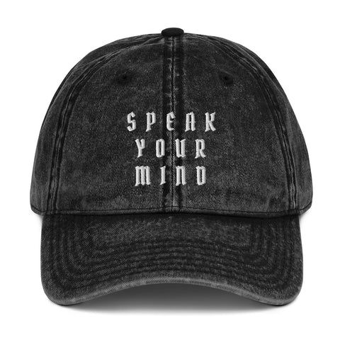 SYM Pirate Vintage Cotton Twill Cap