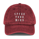 SYM Pirate Vintage Cotton Twill Cap