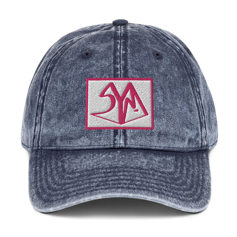 SYM Vintage Cotton Navy Twill Cap