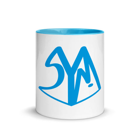 SYM Couple Blue Mug